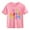 Pink, variant on CPNG Number Day Maths Day Girls and Boys Fun Colorful Numbers Print T Shirts Summer Casual Short Sleeve Crewneck T Shirts Tops(Purple,4-5 Years)