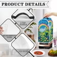 thumbnail image 4 of HELLHERO There is only one dust cover Blender Cover with Kitchen Appliance Protections Polyester Kitchen Blender Dust Covers, Rainbow Clover Field, 4 of 6