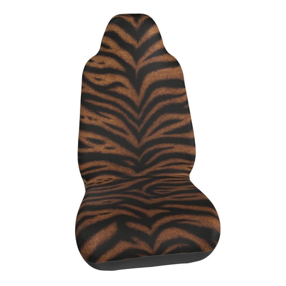 Tiger Print Car Seat Covers Stretch Car Seat Protectors Universal Fit