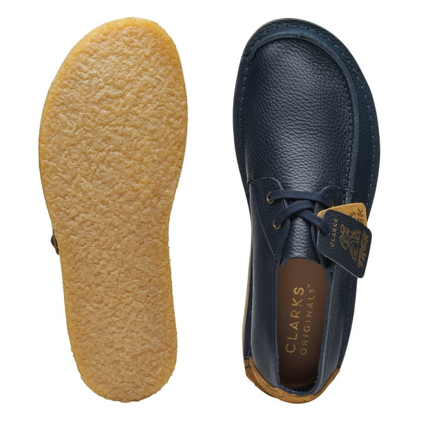 MEN S CLARKS ORIGINAL SEAM TREK INK LEATHER