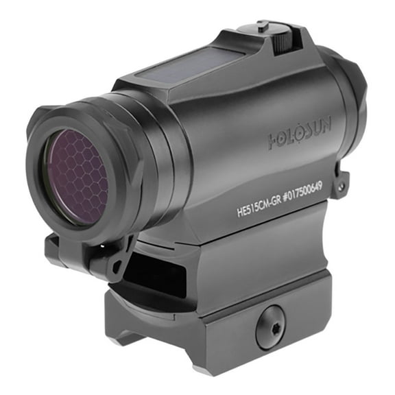 Holosun HE515CM-GR 2 MOA and 65 MOA Circle Hunting Rifle Micro Green Dot Sight