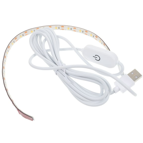MRLESS Sewing Machine Light Strip 2M USB Warm White Led Adhesive Lights