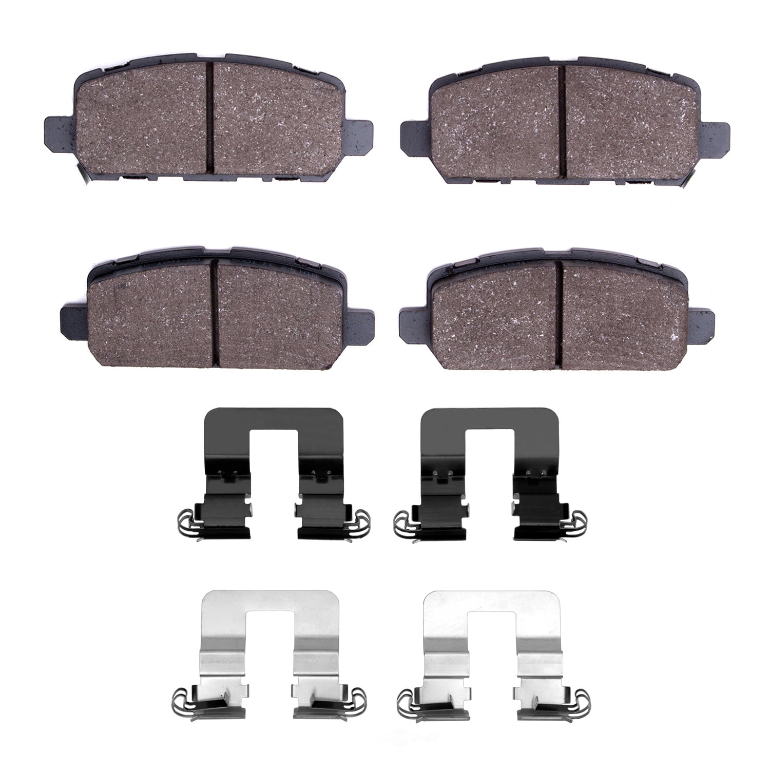 Dynamic Friction Company 1551-1841-01 DFC 5000 Advanced Brake Pads - Ceramic and Hardware Kit - OE