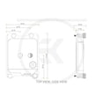 thumbnail image 3 of EKWB EK-Quantum Velocity CPU Water Block, AMD Threadripper sTR4, Digital RGB, Full Nickel, 3 of 5