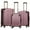 Pink, variant on Rockland Luggage Sonic 3 Piece Hardside Spinner Luggage Set, F190