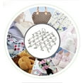 thumbnail image 7 of Stainless Steel Drying Rack with 35 Clips Space Saver Drip Sock Dryer Hanger Drying Pegs Hook for Laundry Clothes Socks Underwear, 7 of 7
