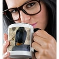 thumbnail image 2 of Banded Spitting Cobra Snake, South Africa - Na02 Dno0726 - David Northcott, 15oz Two-Tone Black Mug, 2 of 7