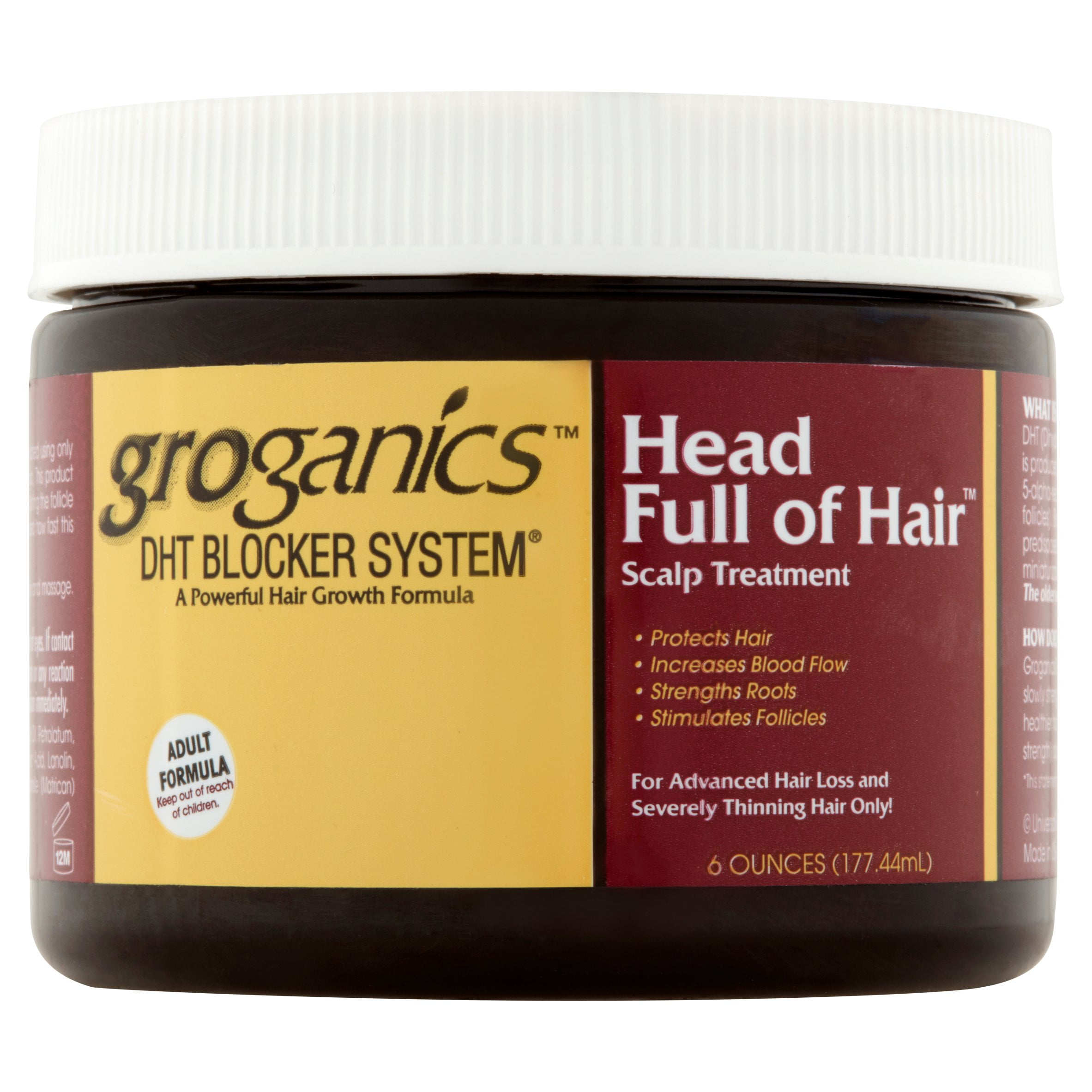 Groganics 6 Oz Head Full Of Hair Scalp Treatment Walmart Com