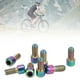 thumbnail image 4 of Pernos de Pedal Higoodz Aleación de Titanio M4x8mm 8 Piezas para Bicicleta de Montaña, 4 of 8