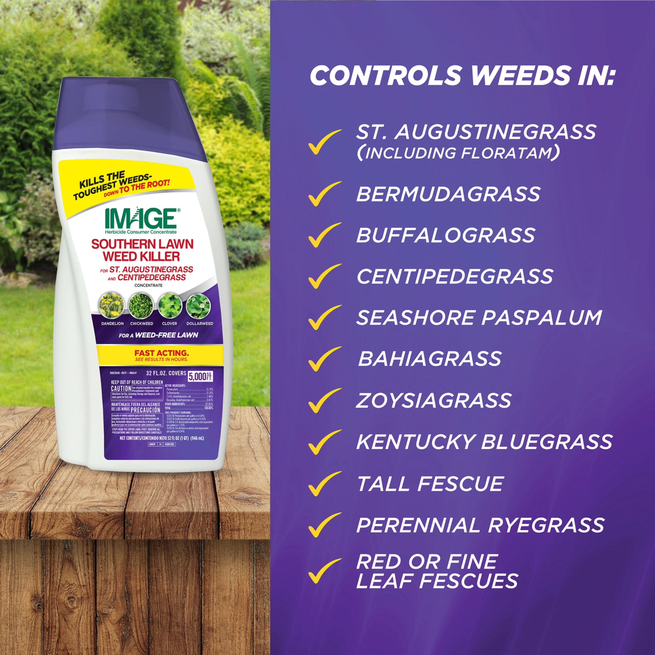 Image Southern Lawn Weed Killer Herbicide, 32 oz. Concentrate