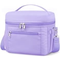 thumbnail image 1 of Bolsa de almuerzo DALINDA para mujer, ligera y aislante, color morado, 1 of 9