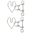 thumbnail image 1 of 2X Casse-Cœur Casse-Tête Métal Casse-Tête, 1 of 4