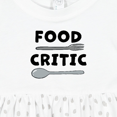 thumbnail image 4 of Inktastic Food Critic with Fork and Spoon Girls Baby Dress, 4 of 5