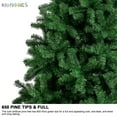 thumbnail image 2 of BadPiggies 6ft Artificial Christmas Tree Green Pine Holiday Decoration with Metal Stand Easy Assembly for Indoor Outdoor, 2 of 8