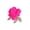 Pink, variant on Brooch Pin 3D Rose Flower Shape Sparkling Rhinestones Inlaid Decorative Brooch Sweaters Collars Hats Bags Coats Scarves Accessory