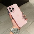 thumbnail image 1 of Apple Phone Case With Dark Mark PC With Lens Protector For iPhone 13 11 15 12 14 Pro Max iPhone Case For iPhone 11 14promax Case Pink PC, 1 of 6