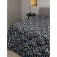 thumbnail image 2 of Geometric Down Alternative Comforter, Illustration of Colorful Circles and Triangles, Microfiber Quilt for All Season, 5 Sizes, Multicolor, by Ambesonne, 2 of 3
