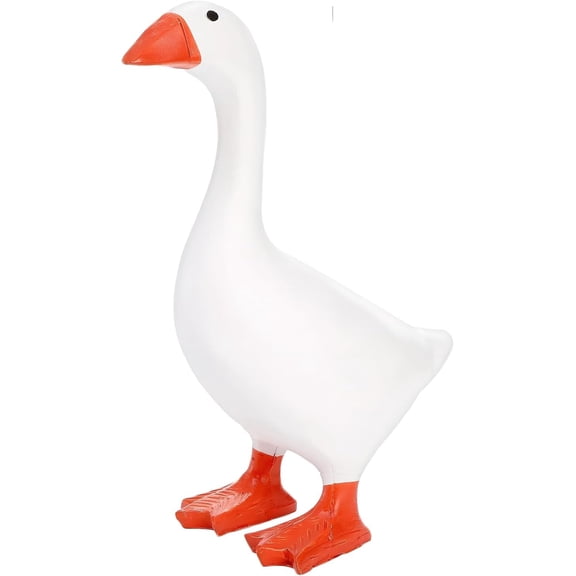 7 inch Desk Goose Gifts Mini Desk Goose Decor for Women Desk Duck for Office Home Decor for Friends and Family House Warming Gifts