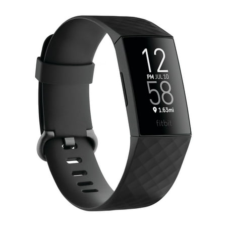 Fitbit Charge 4 (NFC) Activity Fitness Tracker, Black