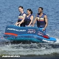 thumbnail image 4 of Airhead Mable Tropic 3-Person Towable Tube, Max Weight 510 lbs, 4 of 10