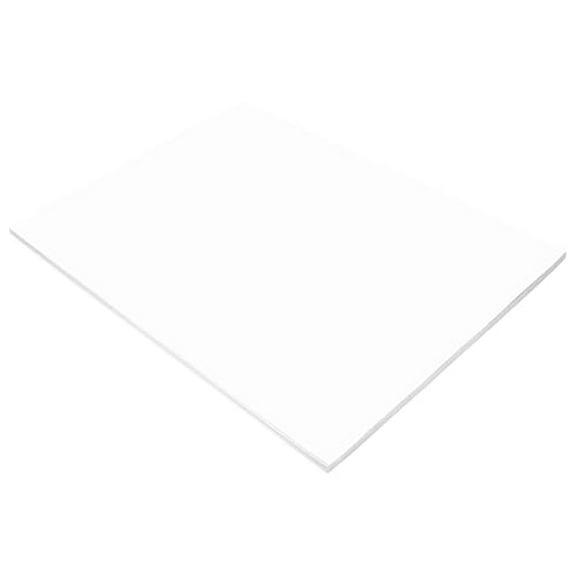 Tru Ray Construction Paper, 50% Recycled, 18" X 24", White, Pack Of 50