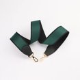 thumbnail image 2 of Correa de hombro de lona Vertigo negra/Vert de 2" de ancho y cuero Togo para bolso de marca, accesorios para bolsos de mujer, 2 of 5