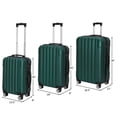 thumbnail image 2 of GVN Large Capacity Travel Suitcase with 3-in-1 Multifunctional Storage for Vacation, Business, Weekend Trip Packing, Dark Green, 2 of 10