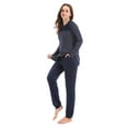 thumbnail image 1 of MintLimit Womens Pajama Set Long Sleeve Sleepwear Nightwear Soft Pjs Lounge Sets, 1 of 4