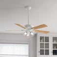 thumbnail image 3 of Ventilador de techo Hunter Crestfield 54204 132 cm con luces LED blanco, 3 of 9