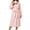 F Pink, variant on UVN Women Robes Winter Long Sleeve Bathrobe Plush Warm Premium Robe Soft Fluffy Sleepwear Nightgown with Pockets