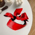 thumbnail image 4 of SHAR Sleep Mask Eye Blindfold Satin Night Mask Satin Eye Mask Satin Sleep Mask Eye Blindfold Blindfold Smooth Satin Eye Covers Red Black Blindfold for Sleeping, 4 of 5