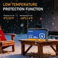 thumbnail image 3 of GrnOas.E 12V 300Ah LiFePO4 Lithium Battery, Built-in 150A BMS, 15000 Deep Cycles, 3840Wh, Low Temp Protection Lithium Iron Phosphate Battery for Golf Cart, RV, Trolling Motor, Marine, Solar, off-Grid, 3 of 8