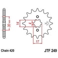 thumbnail image 5 of Front & Rear Sproket Kit for KAWASAKI AE80 A1-B1 81-89 JT Sprockets, 5 of 7