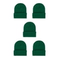 thumbnail image 2 of Minnieouse Beanie Hat Gorros de punto Ajustable Skullcap Térmico Ciclismo Esquí Accesorios para el cabello para deportes al aire libre Verde Type2 NO2, 2 of 6