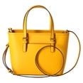 thumbnail image 4 of Michael Kors XS Extra Small Leather Carryall Tote Crossbody  Bag Handbag Purse, 4 of 12