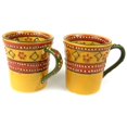 thumbnail image 1 of Encantada Main - Tasses Évasées Peintes&44; Rouge - 2 Set, 1 of 1