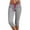 Gray, variant on Atogsazn Women's Sweatpants Capri Pants Cropped Jogger Running Shorts Lounge Loose Drawstring Waist with Pockets B-Blue XXL