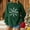 #099-Army Green, variant on Women's Casual Christmas Crew Neck Long Sleeve Pullover Tops Fashion Fall Winter Sweatshirts Comfortable Blouses Gifts