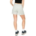 thumbnail image 3 of Cali1850 Women's High Rise Twill Cargo Shorts with Side Pockets Strap Closure, 3 of 7