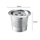 thumbnail image 5 of Cápsulas de café de acero inoxidable, taza de filtro sin rebabas para el hogar, la cocina y la oficina Ehuebsd Libre de BPA, 5 of 5
