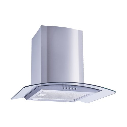 Winflo 30 400 Cfm Convertible Wall Mount Range Hood Walmart Com Walmart Com