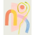 thumbnail image 3 of Popp, Grace 20x24 Black Modern Framed Museum Art Print Titled - Mod Stitch II, 3 of 5