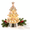 8.6" Frosted Christmas Tree, variant on 12" Candy Cane Christmas Tree Snow Globe Lantern with LED Swirling Glitter