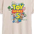 thumbnail image 3 of Toy Story 5 - Character Logo - Juniors Oversized Graphic T-Shirt, 3 of 5