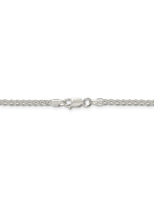 925 Sterling Silver 0.95mm Round Franco Chain Necklace 16-24 for Men Women 