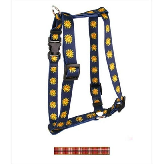 Yellow Dog Design H-TR103L Tartan Red Roman H Harness - Large