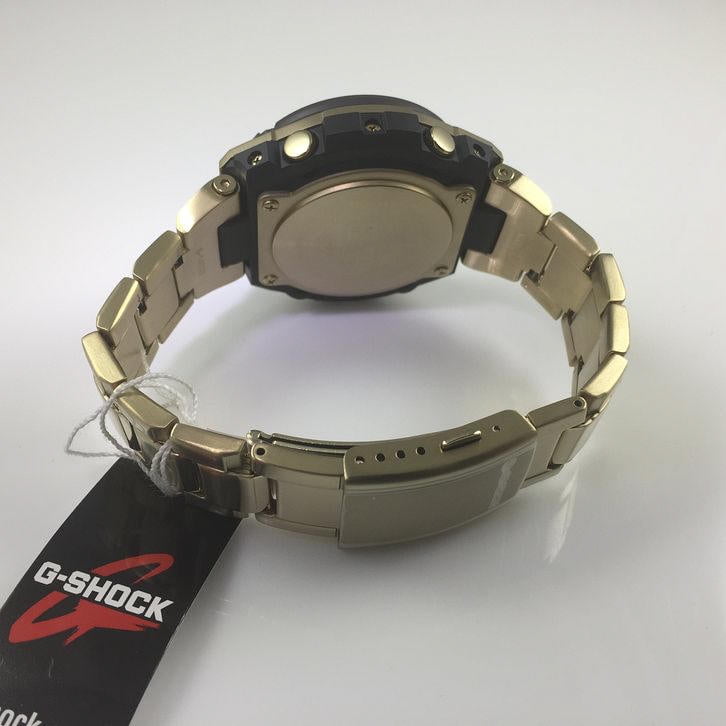 Casio G-Shock Steel Digital Analog Gold Watch GST210GD-1A