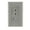 Gray, variant on Maxxima 3-Way / Single Pole Dimmer Light Switch 600 Watt, LED Compatible, Wall Plate Included, Black