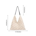 thumbnail image 3 of Fmbmuo Large Capacity Tote Bag with Speckle Print, Multicolor Shoulder bag for Daily Commute Storage, Ladies Handbags, 3 of 4