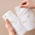 thumbnail image 4 of sunsanly 75/130Pcs Disposable Kitchen Dish Towels Random Pattern Point-Break Design Polygonal Embossing Wet Dry Use Dish Cloth, 4 of 7